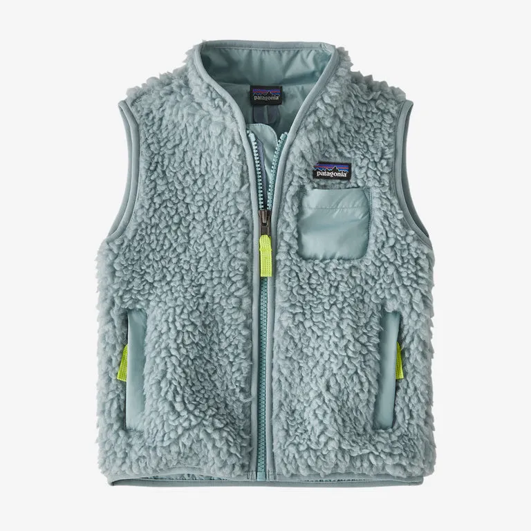 Patagonia Baby Retro-X Fleece Vest  - Thermal Blue