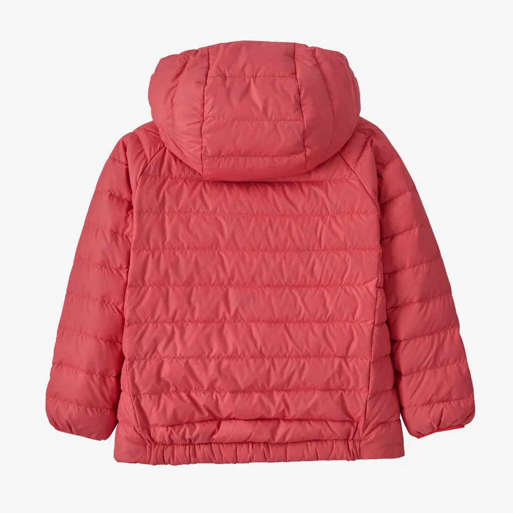 Patagonia Baby Reversible Down Sweater Hoody - Cosmic Sea: New Navy