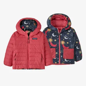 Patagonia Baby Reversible Down Sweater Hoody - Cosmic Sea: New Navy