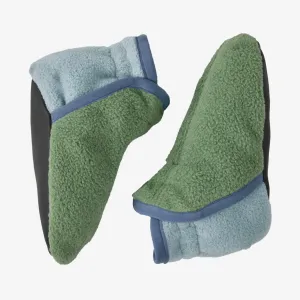 Patagonia Baby Synchilla Fleece Booties - Thermal Blue
