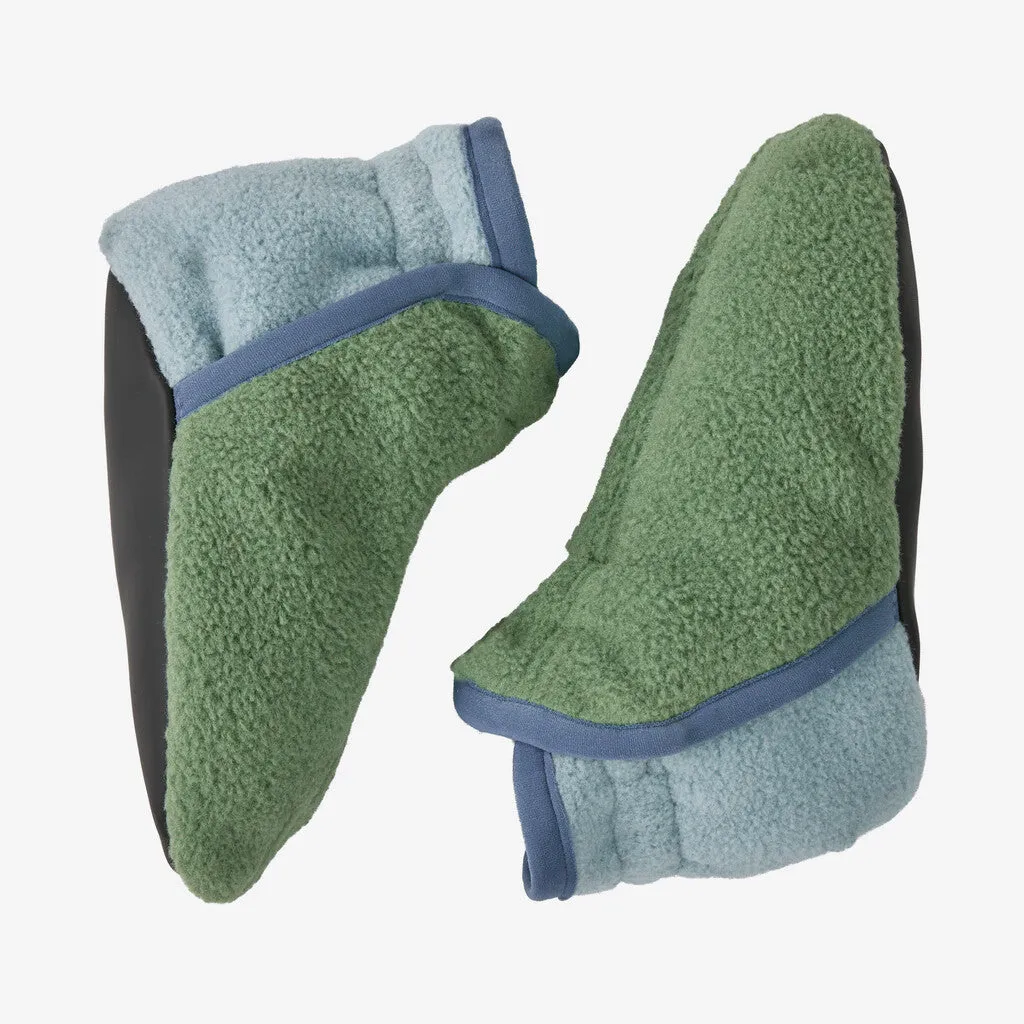 Patagonia Baby Synchilla Fleece Booties - Thermal Blue