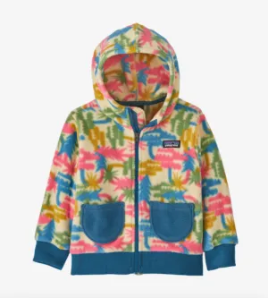 Patagonia Baby Synchilla Fleece Cardigan - Tree Connection: Oat White