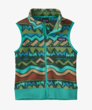 Patagonia Baby Synchilla Fleece Vest - Lofoten Geo: Fresh Teal