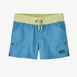 Patagonia Kids' Costa Rica Baggies Shorts - 3" - Unlined - Lago Blue