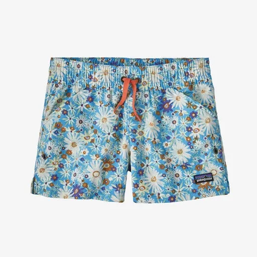 Patagonia Kids' Costa Rica Baggies Shorts - 3" - Unlined - Primavera: Lago Blue