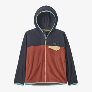 Patagonia Kids' Micro D Snap-T Fleece Jacket -  Burl Red
