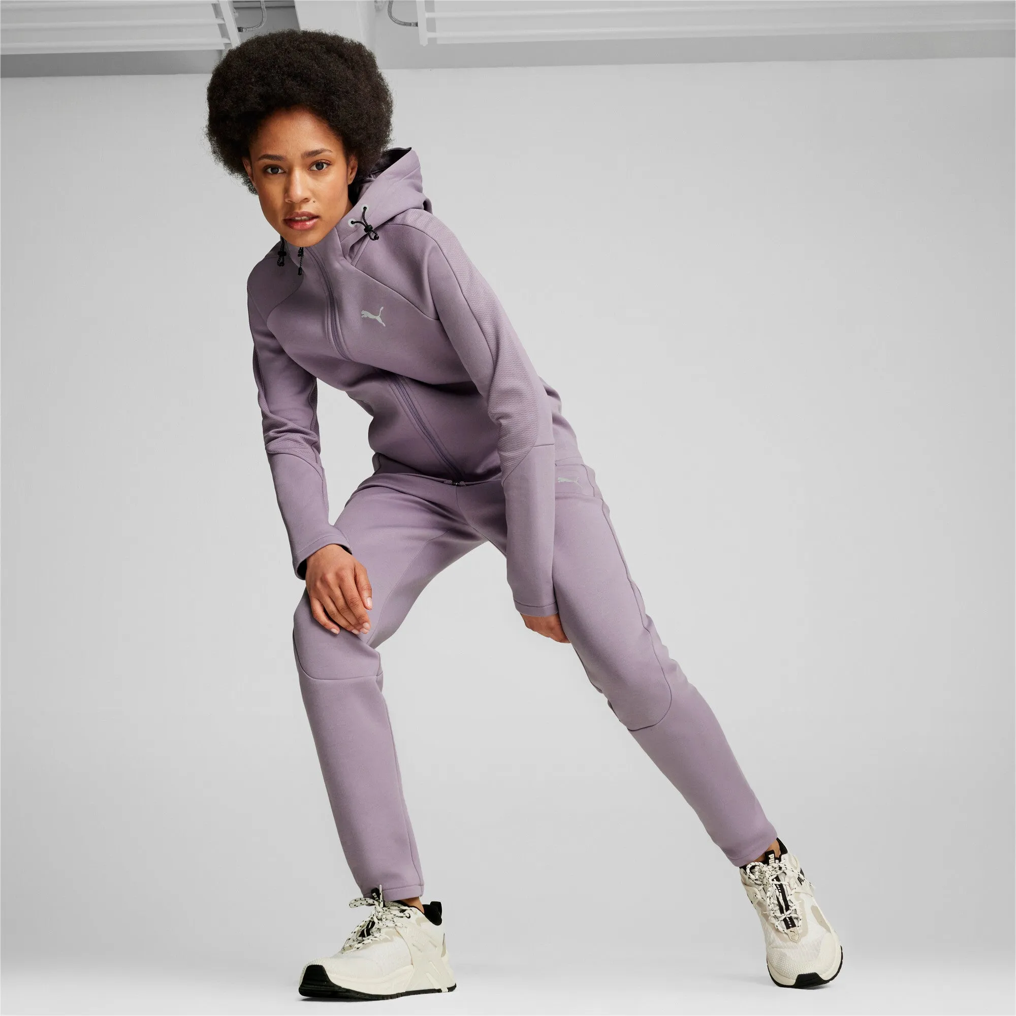 PUMA Women's EVOSTRIPE Full-Zip Hoodie