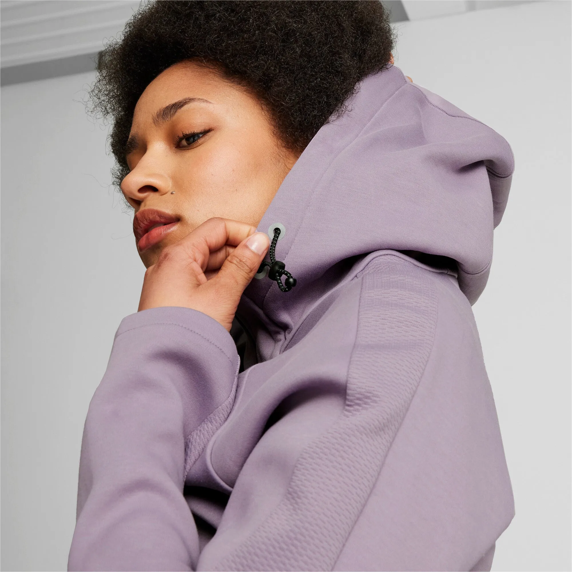 PUMA Women's EVOSTRIPE Full-Zip Hoodie