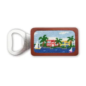 Smathers & Branson Island Time Needlepoint Bottle Opener