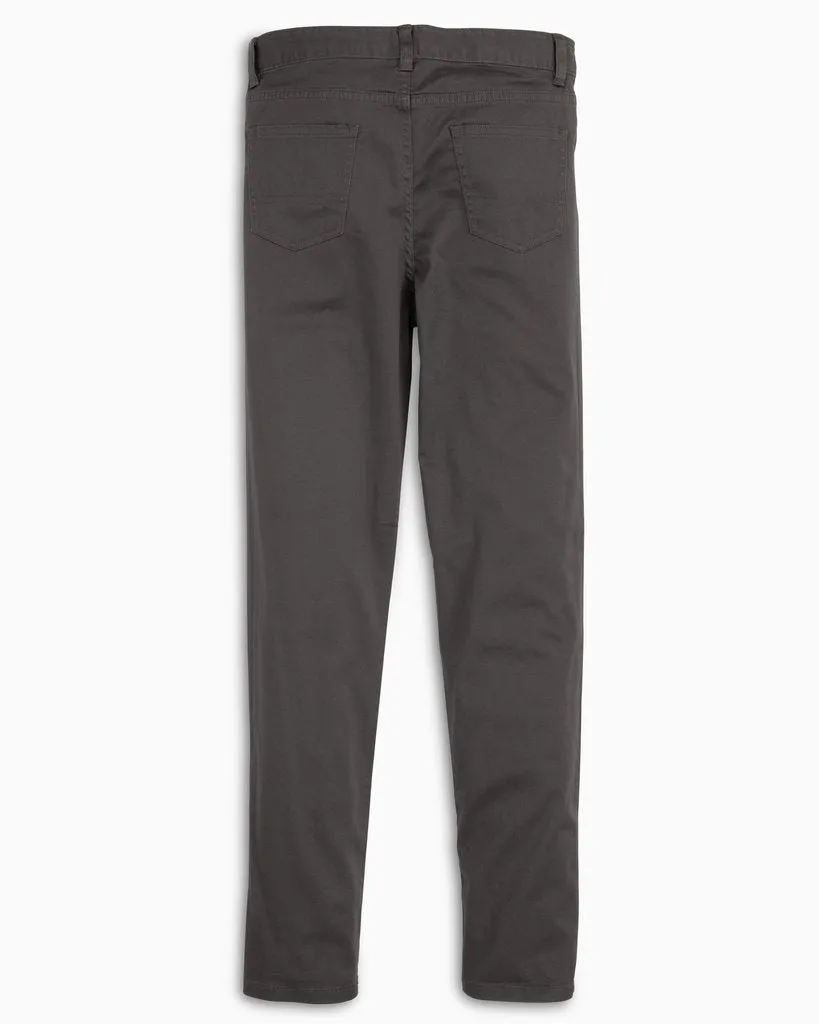 Southern Tide Boys 5-Pocket Pant - Polarized Grey
