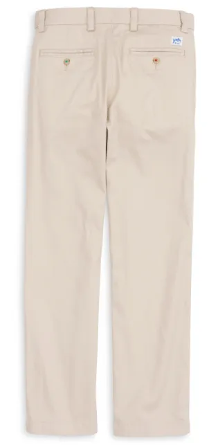 Southern Tide Boys' Channel Marker Pant - Stone