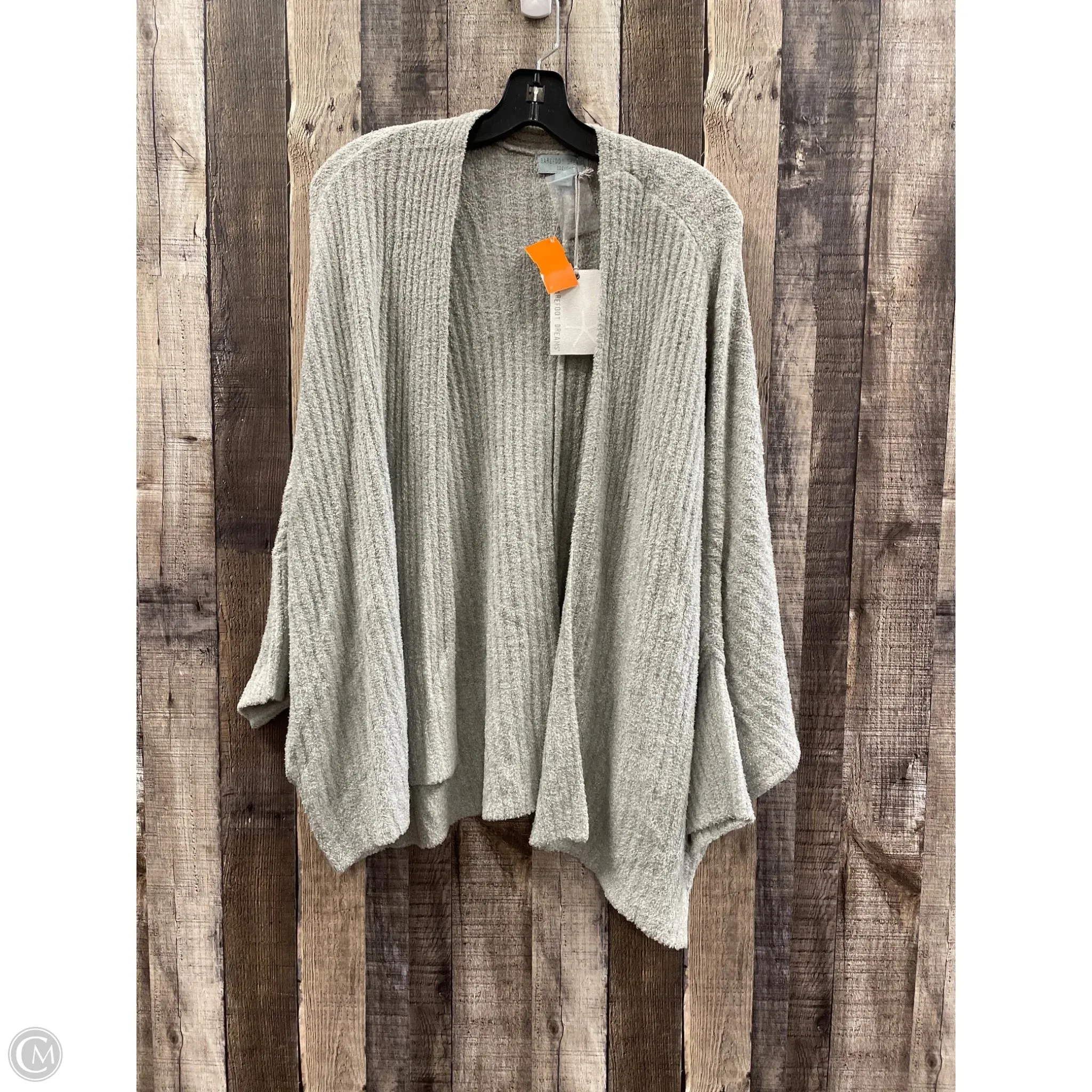 Sweater Cardigan By Barefoot Dreams In Green, Size: 2x