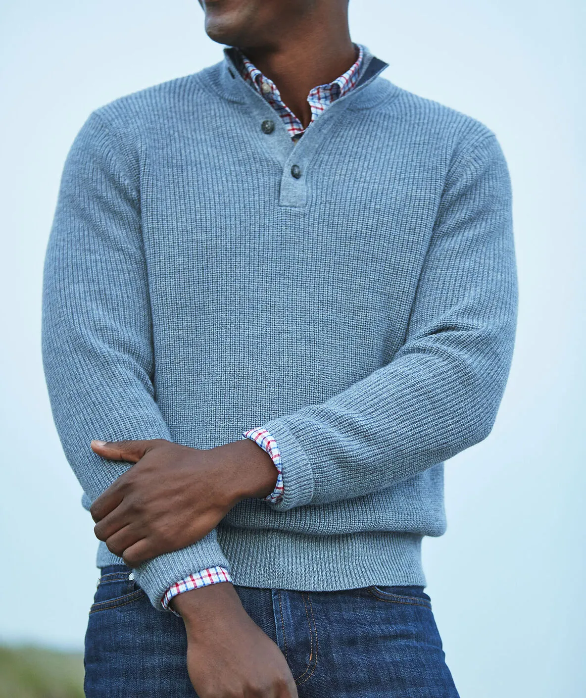 Vineyard Vines Men's Oysterman Sweater - Summer Evening