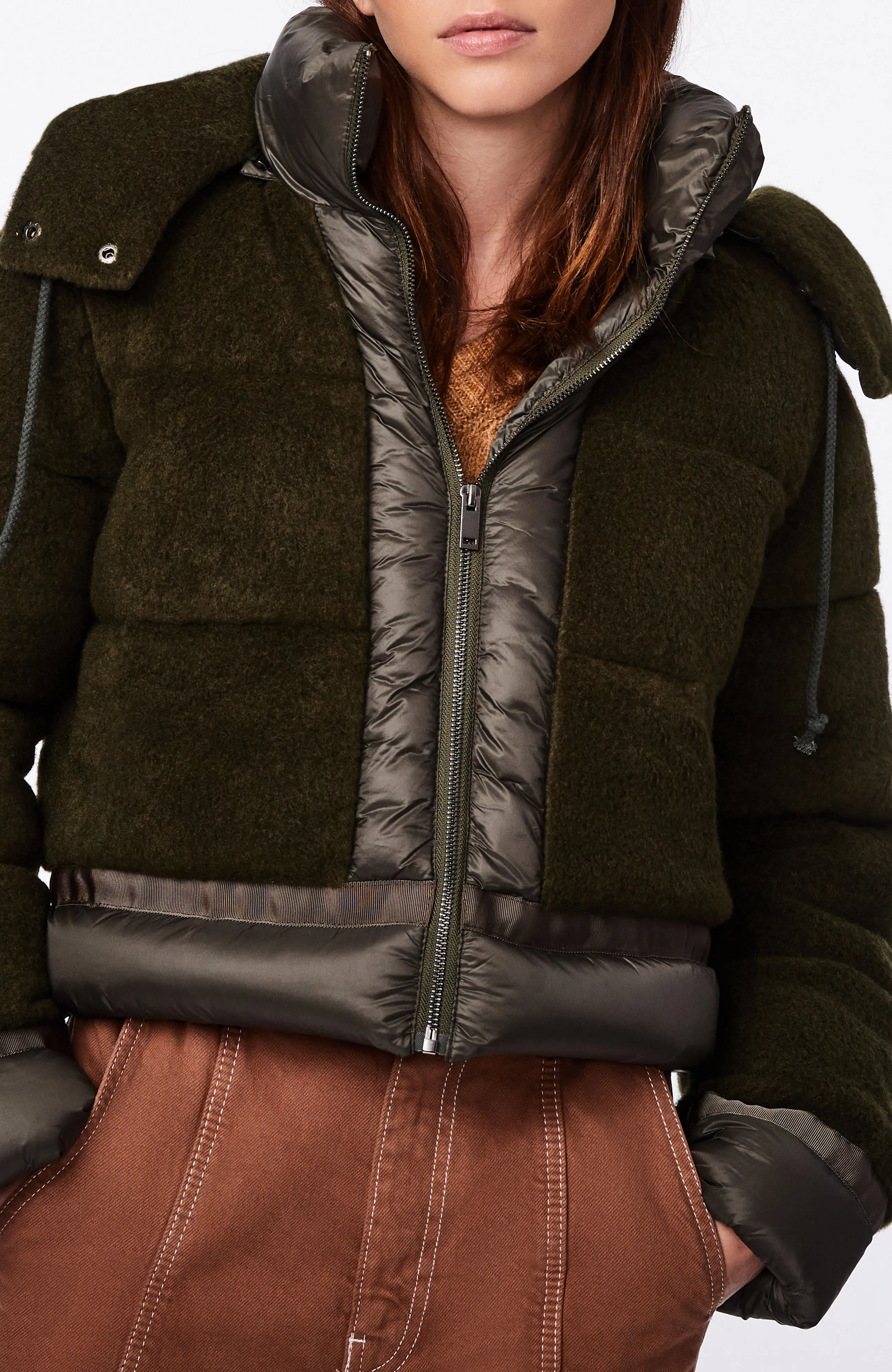 Wool Puffer Jacket